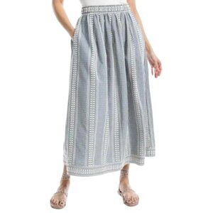 Max Studio London Gingham Midi Maxi Dress NWT Size Large Black/Cream